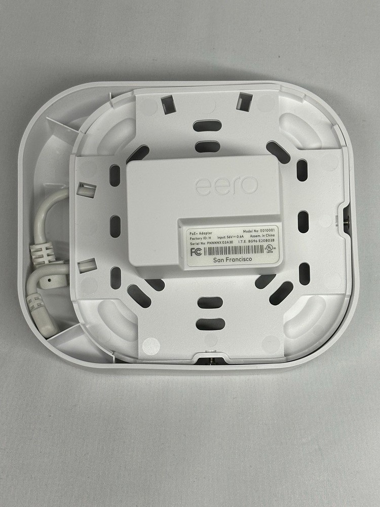 Eero E010001 POE+ Adapter, Reduces Clutter, Open Box-Missing Custom Cover