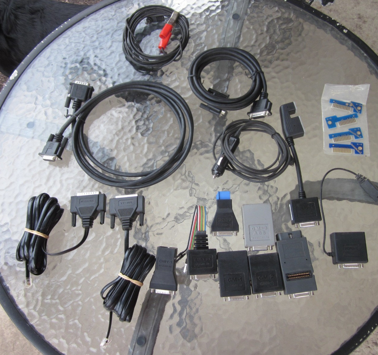 Snap-On MT2500 Super Deluxe Diagnostic Scanner Keys Cartridges Manuals Case