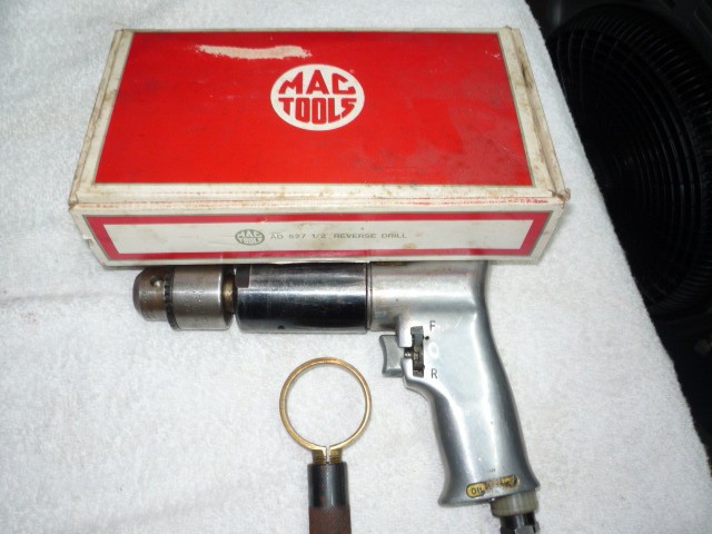 Mac air drill  with side handle   1/2 Jacobs chuck