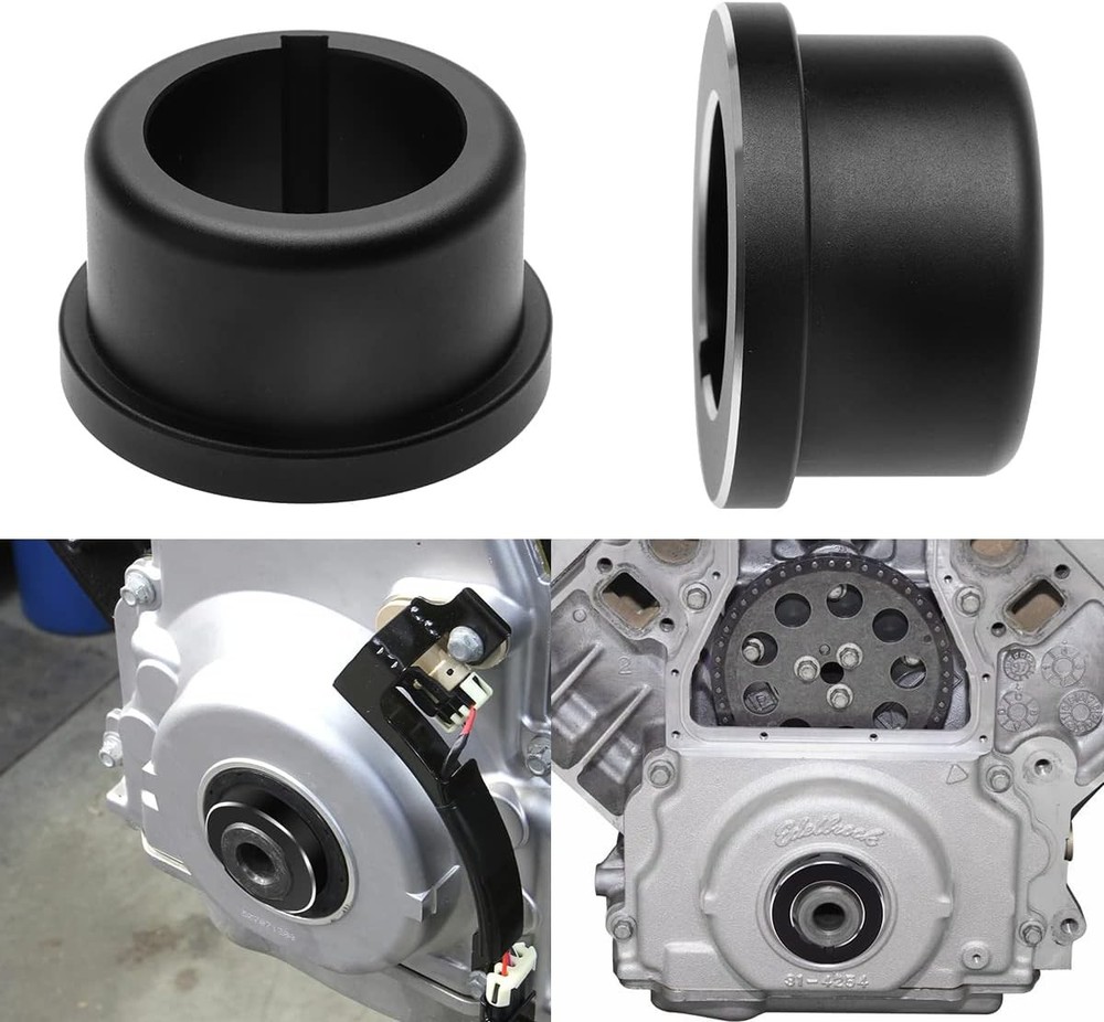 LS Timing Cover Alignment Tools & Seal Installer Kit, Front Rear Black