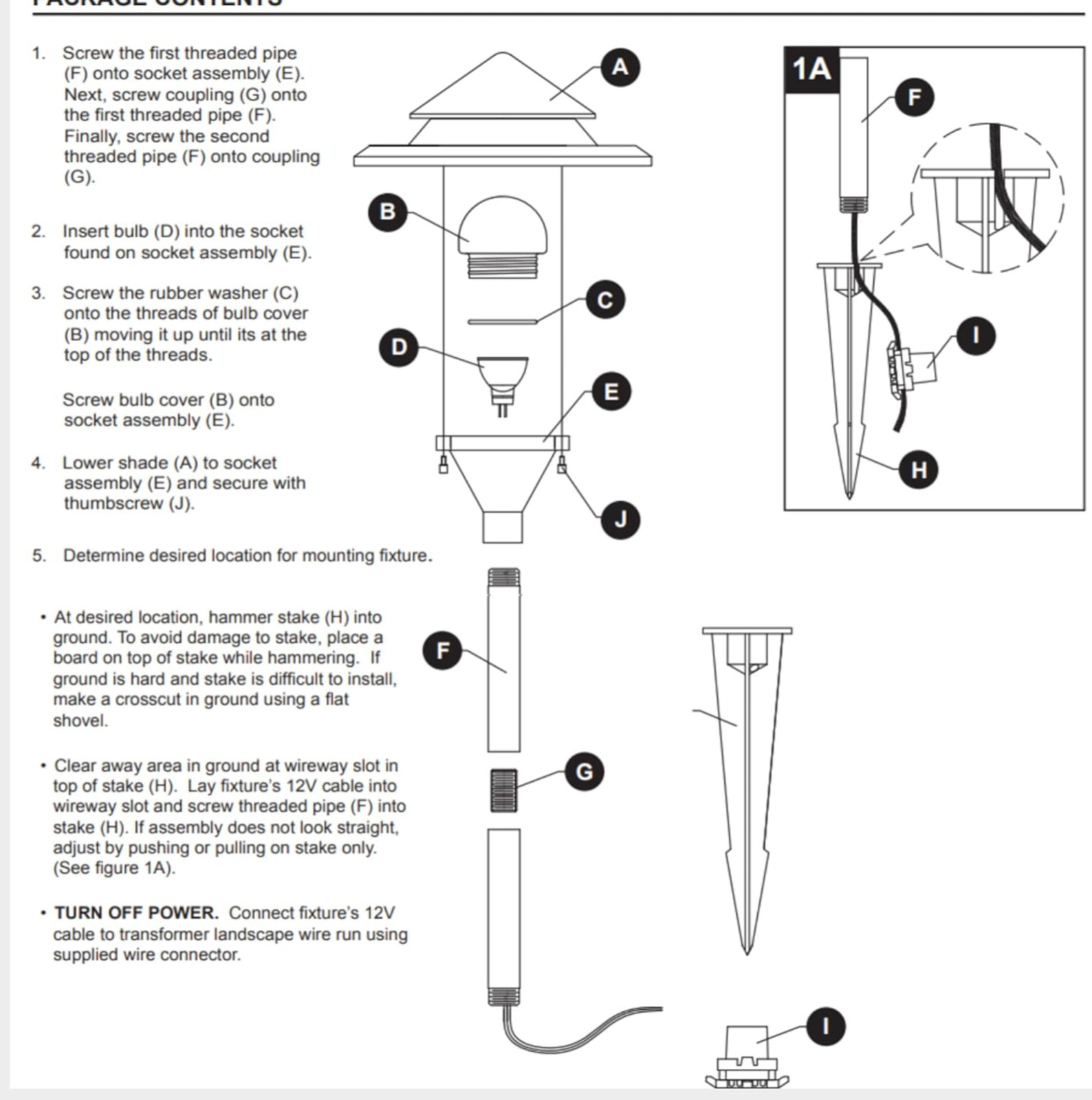 Kichler 3-Watt Low Voltage Hardwired LED Landscape Path Light Olde Bronze 3000K