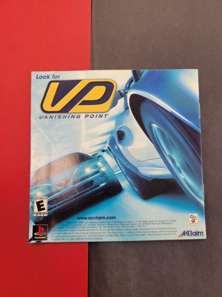 RC Revenge | PS1 | Manual Only
