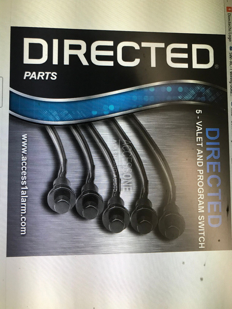 LOT OF 5 Valet Override and Programming Momentary Push-button Switch