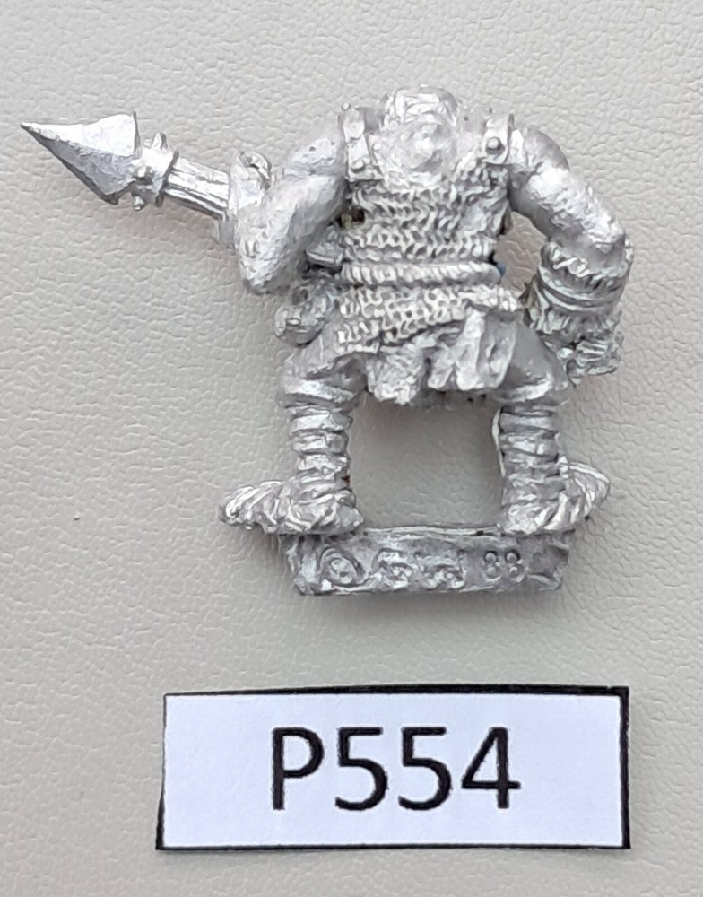 Orc with Spear - 1988 GW - (P554) Metal