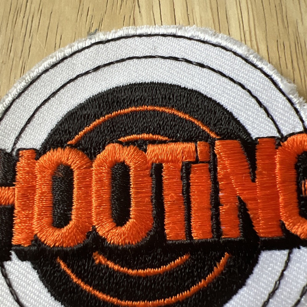 SHOOTING TIMES EMBROIDERED PATCH