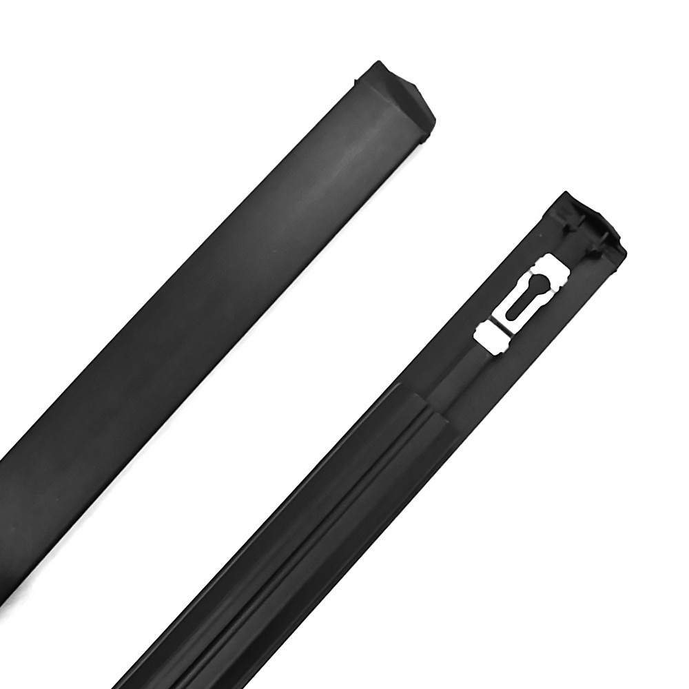 2X For Honda Civic 2012-2015 Black Roof Top Molding Trim Drip Sealing Strip Kit