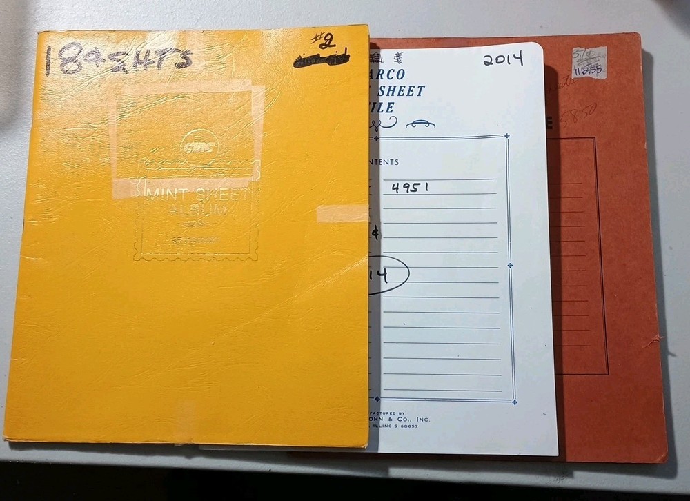 Mint Sheet Stamp Filed Books Group Of 3 （USED)