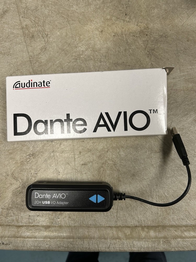Audinate Dante AVIO 2ch USB I/O Adapter