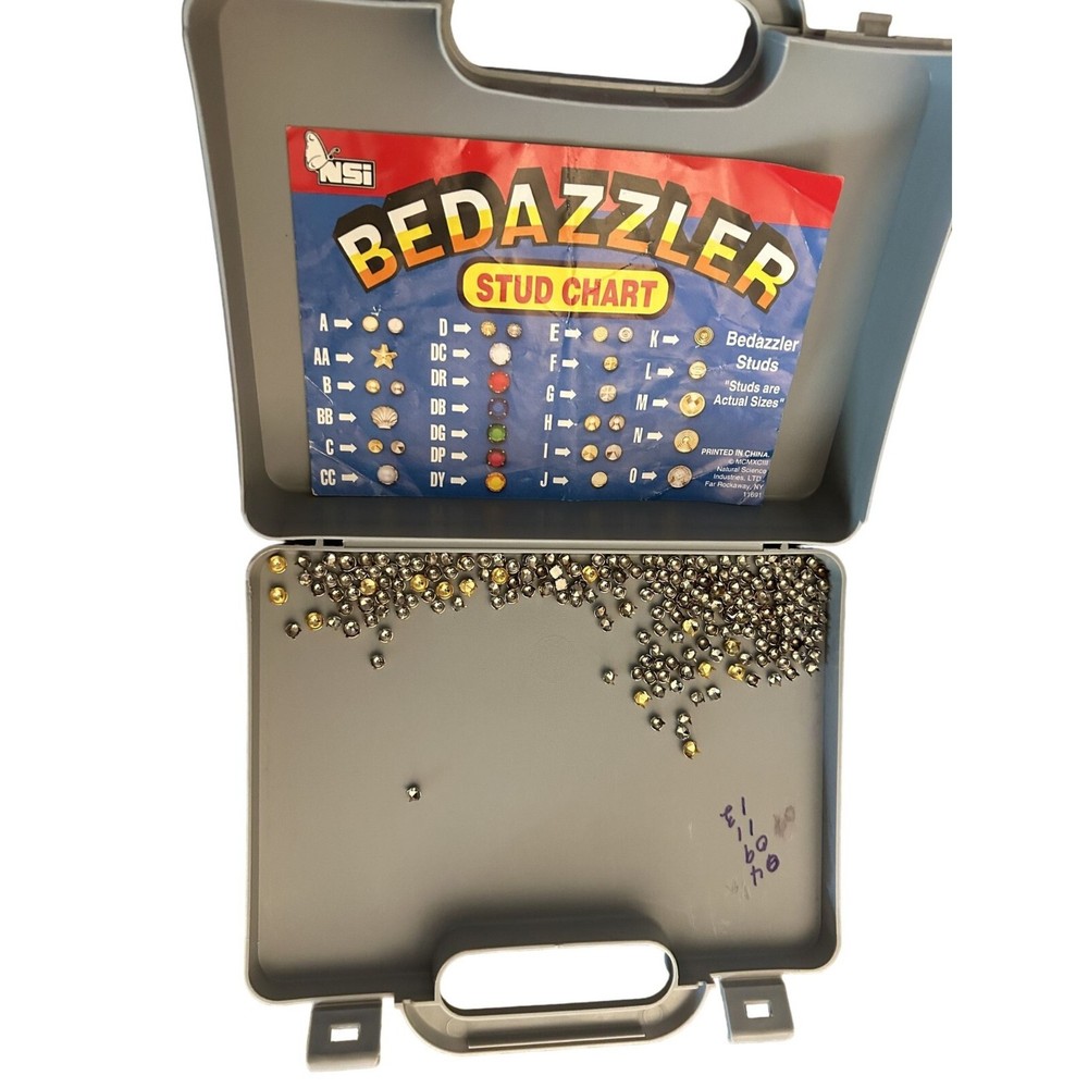 Vintage Bedazzler Pink Stud Gem Rhinestone Setting Machine