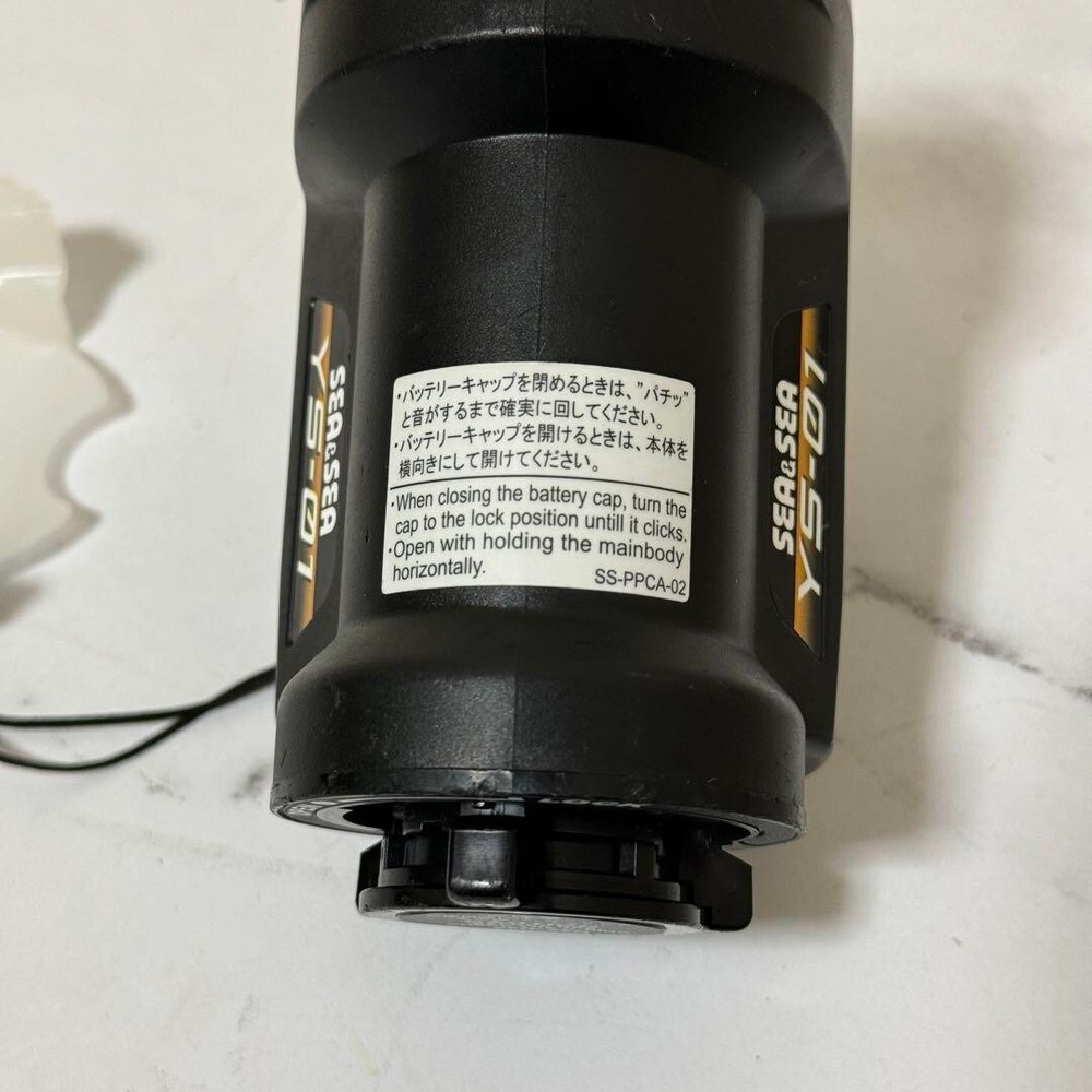 SEA＆SEA YS-01 Lightning Underwater Strobe Workling Tested w/ cable