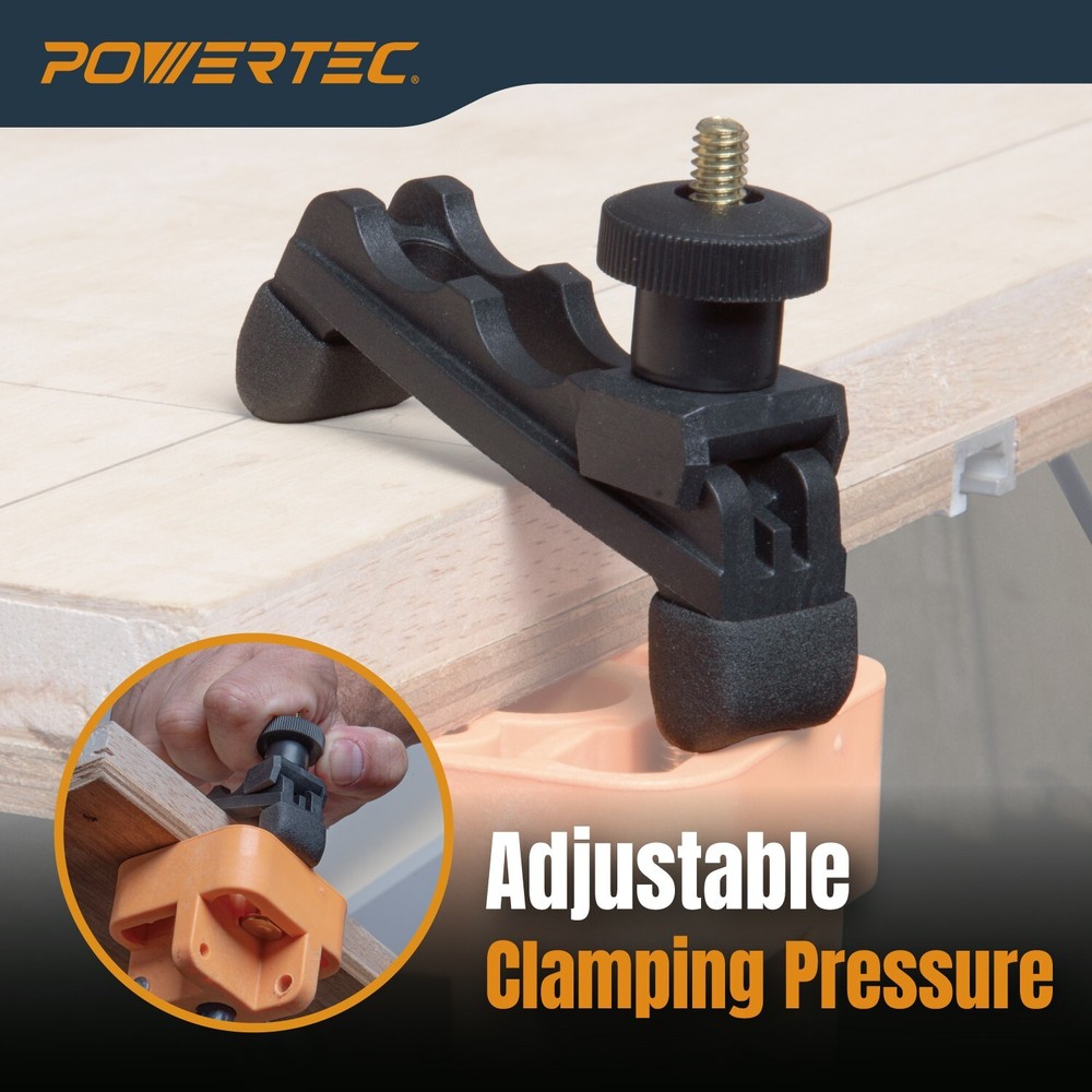 T-Track Hold Down Multi-Positional Clamps for Arachni Flex Workbench (72036) 4PK