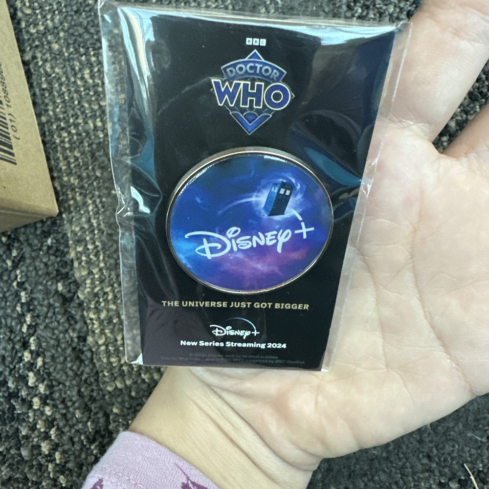 ￼BBC DOCTOR WHO : DISNEY + Pin SDCC