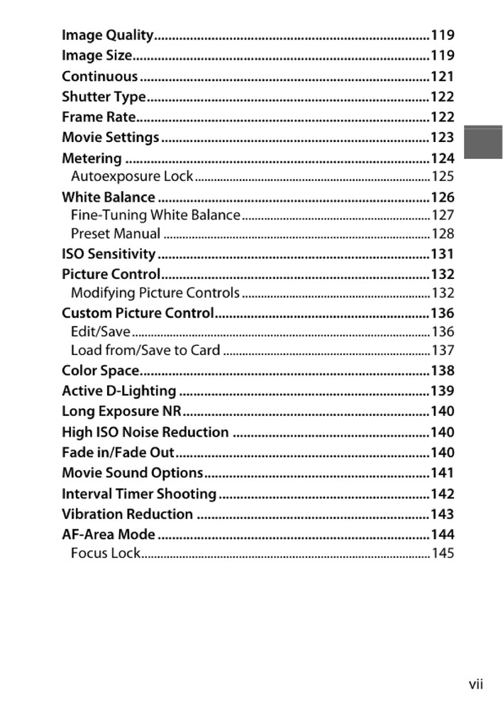 Nikon 1 V1 — User Reference Manual Guide — 1/2 Size, 5.5" x 8.5" Small Compact