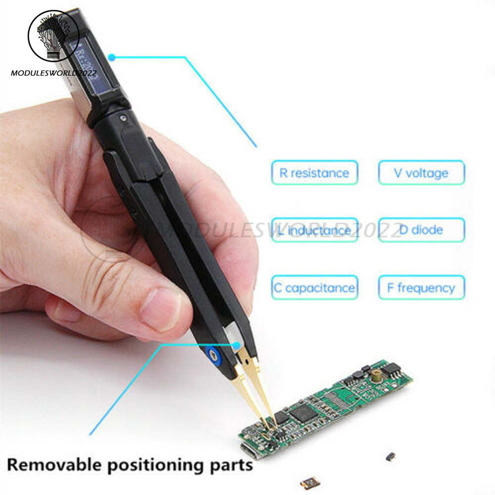 DT71 Mini Digital Tweezers LCR Meter Signal Generator Debugging Reparing Tool