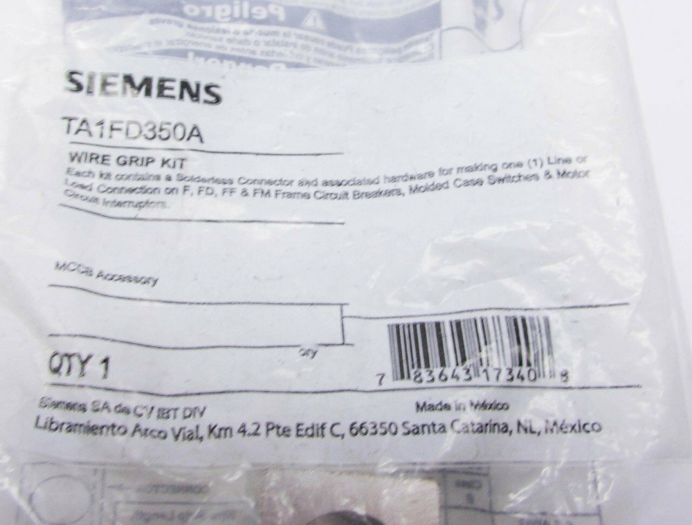Siemens TA1FD350A Wire Grip Kit