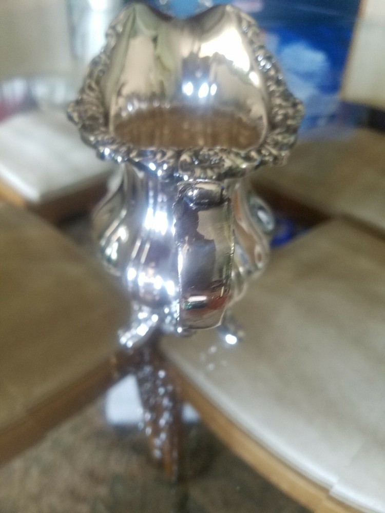 Gorham YC1604 Silver Plate Footed Creamer