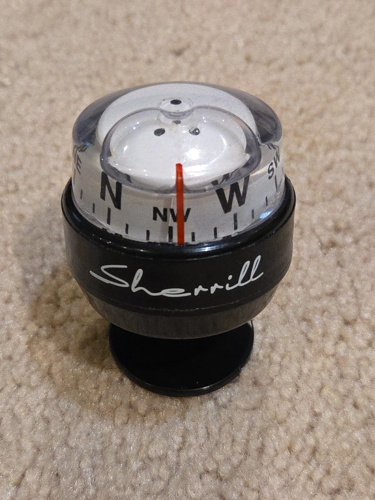 Vintage Sherrill Auto / Marine Compass