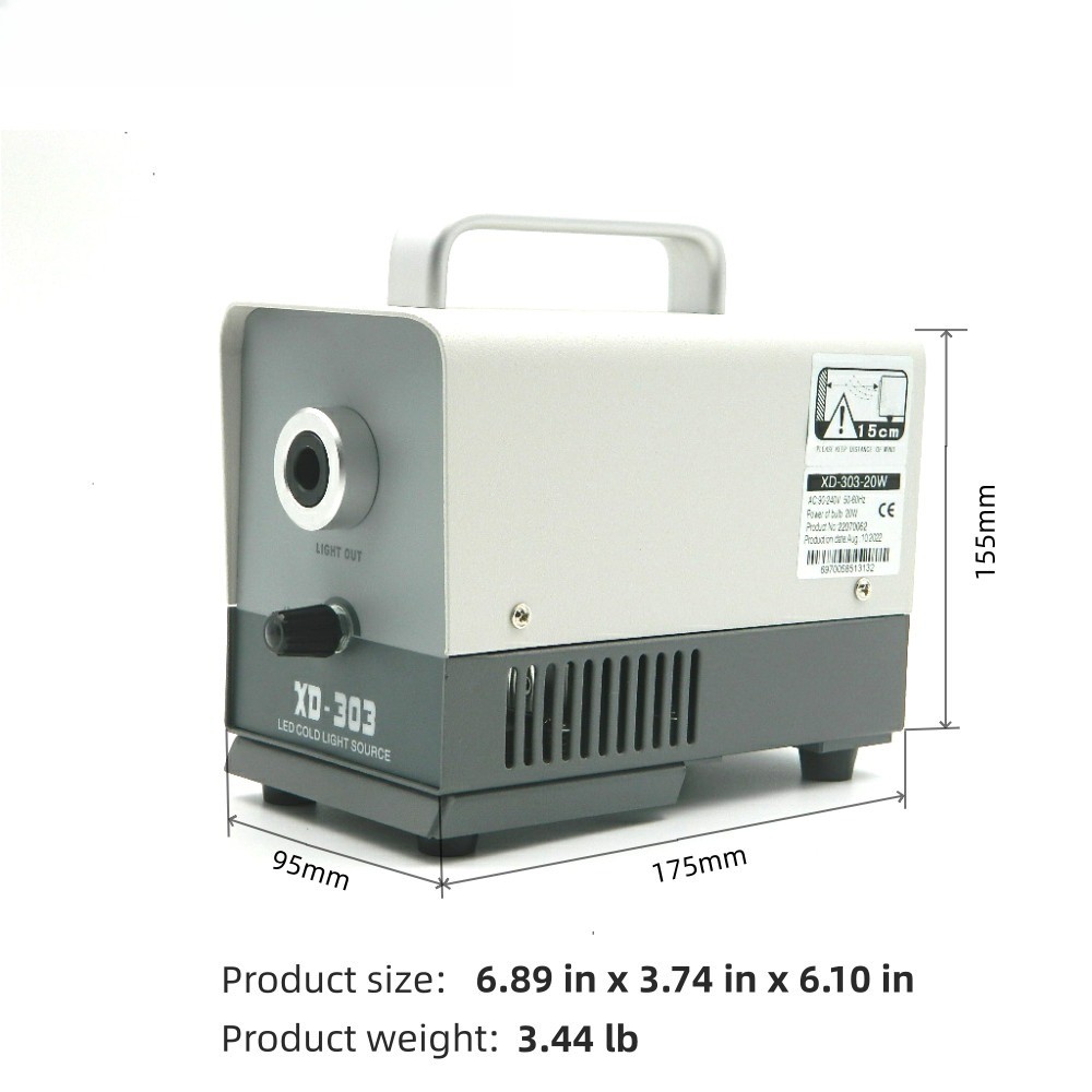 Hndheld Mini LED Cold Light Source for Medical Endoscope Fit WOLF Customizable