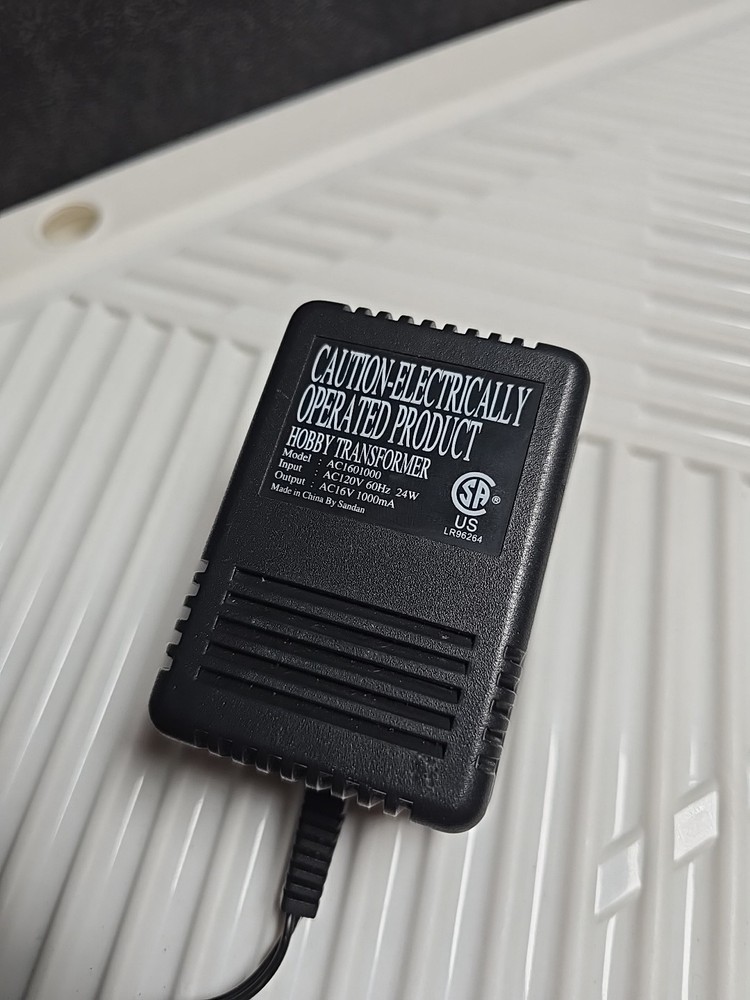 Bachmann 46605A Speed Controller Transformer w/ Power Adapter