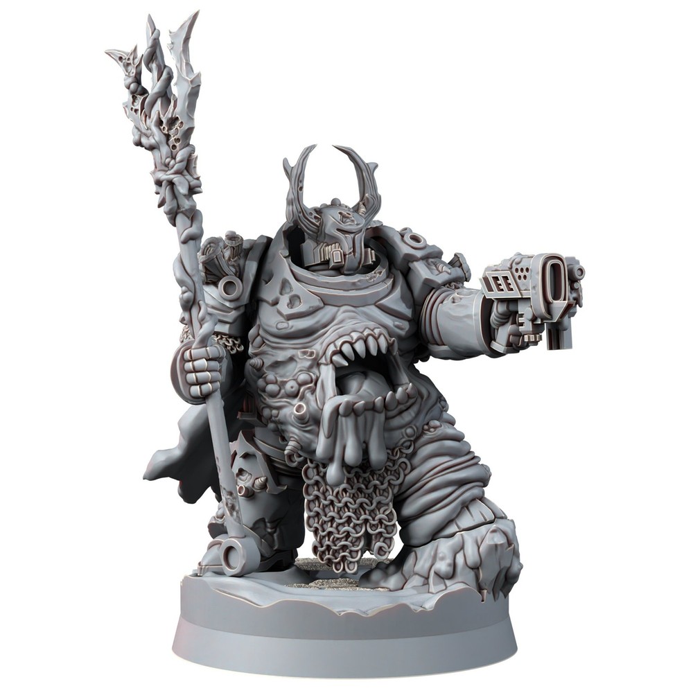 PLAGUE BLESSED SORCERER IN ANNIHILATOR ARMOR