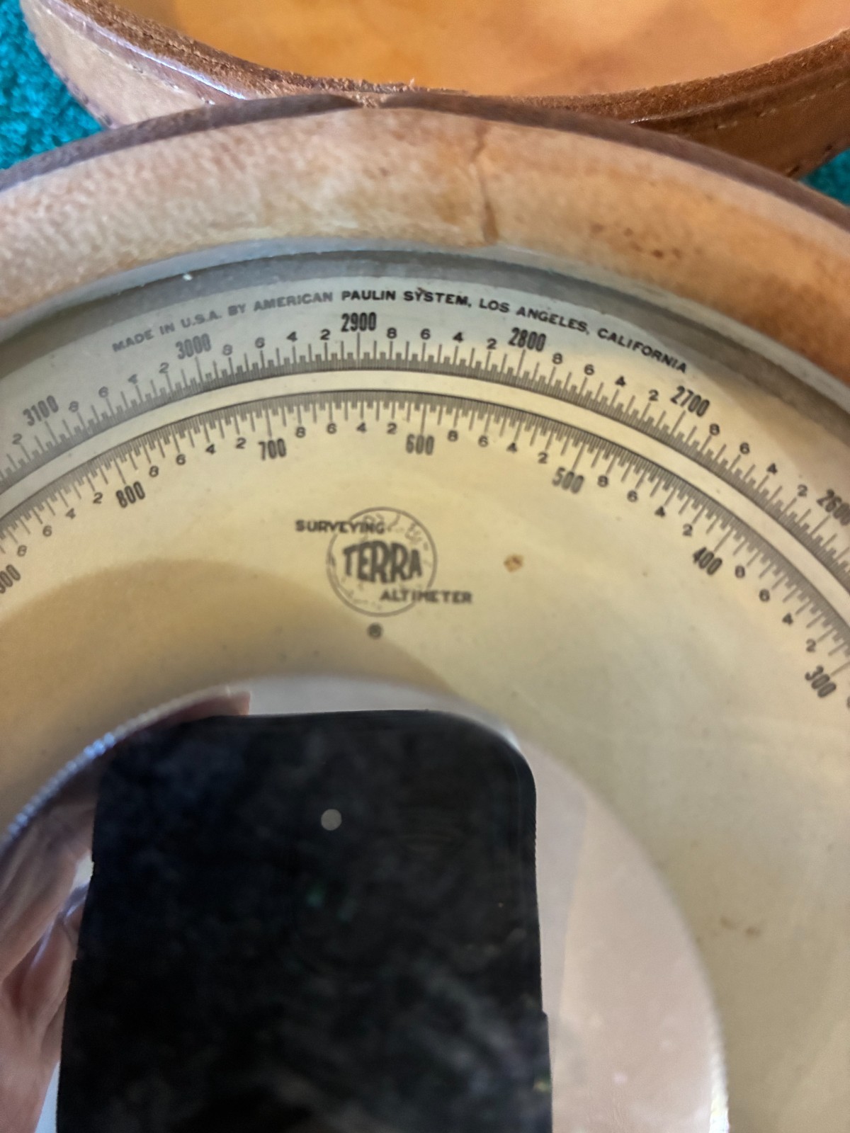 Survey TERRA Altimeter Mo T-2 Made By American Paulin system La, Ca.