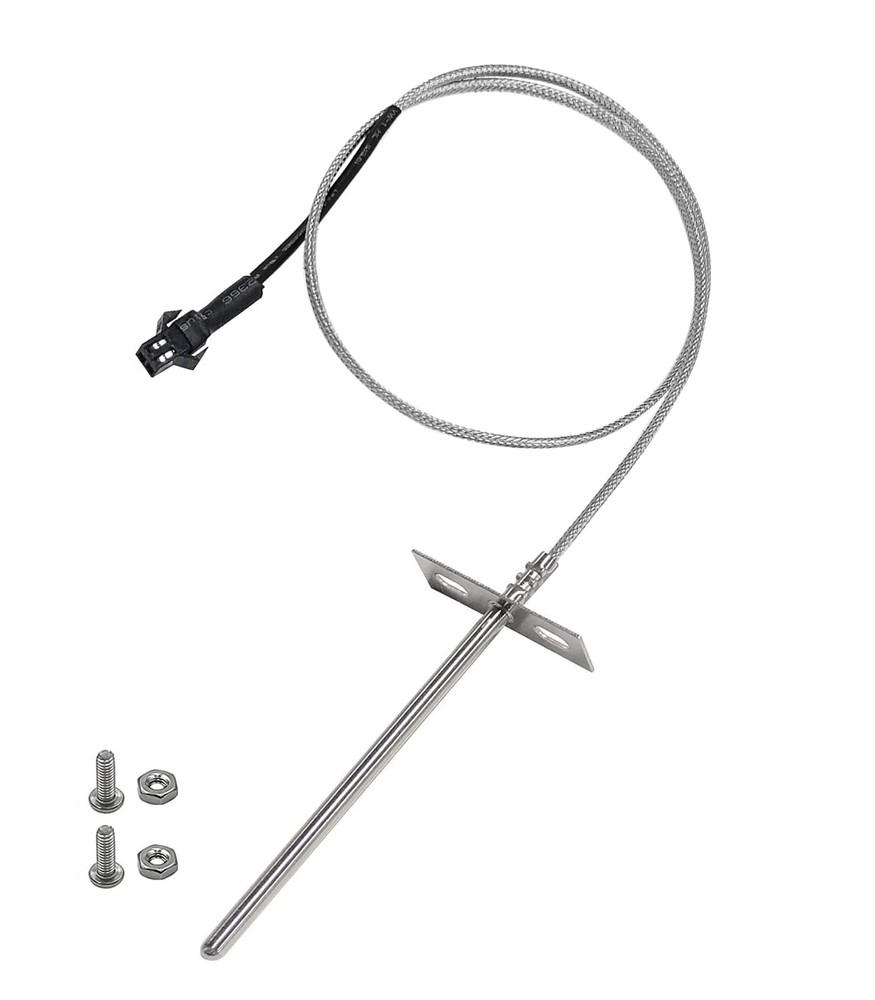 Replacement RTD Temperature Probe Sensor, Compatible Sensor Probe, Silver