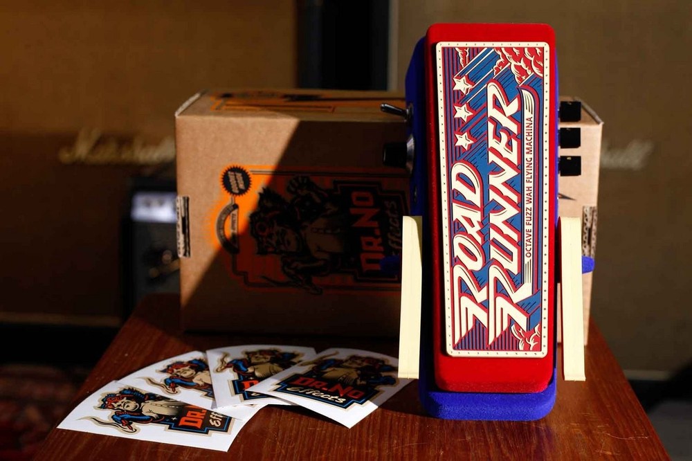 Dr.No Effects Road Runner Octave Fuzz Wah Used