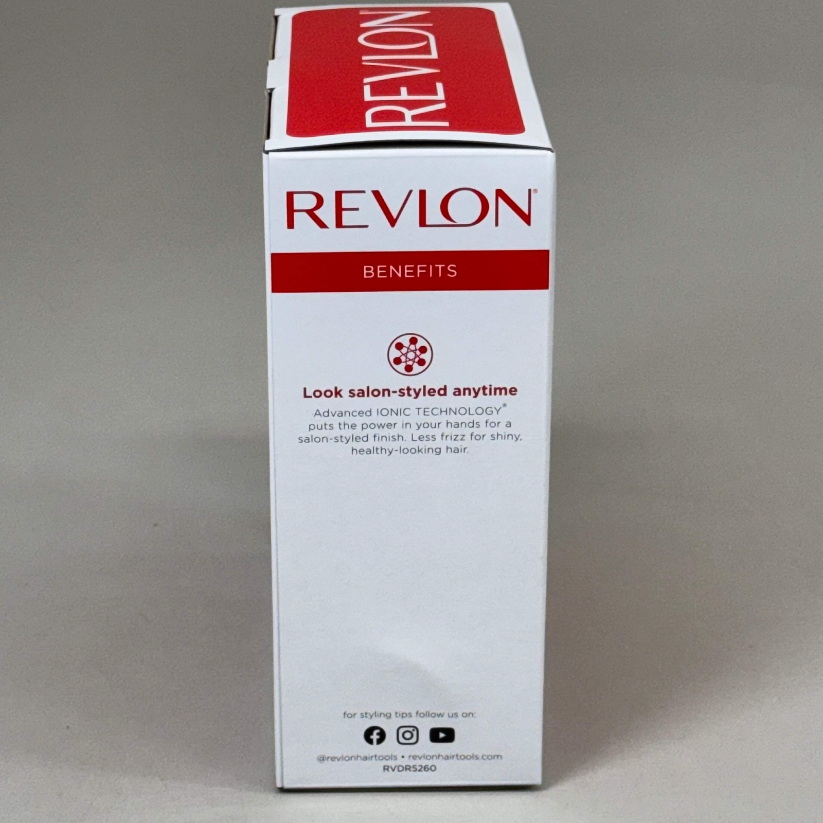 REVLON Super Lightweight and Compact 1875W Ionic Hair Dryer Yellow RV477