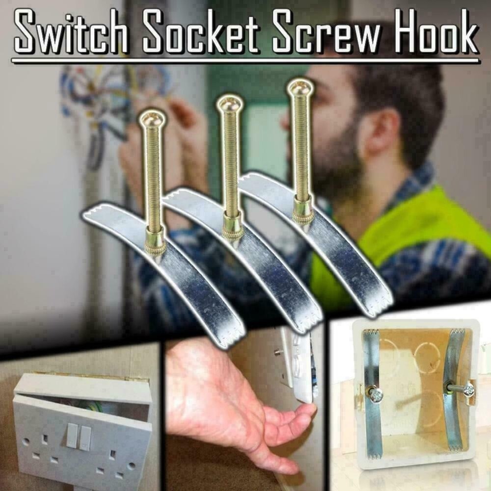 Repairer Switch Fixer Parts Repair Replacement Screw Set Socket Wall Box