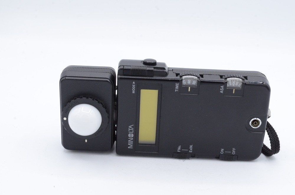 Minolta Flash Meter III with Spherical Diffuser (Ambient/Flash)