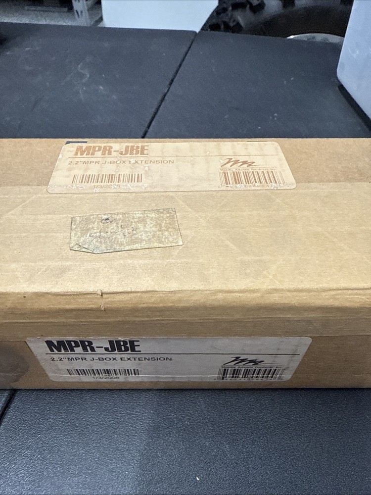 Middle Atlantic MPR-JBE Extension Module 2.2"MPR J-BOX EXTENSION