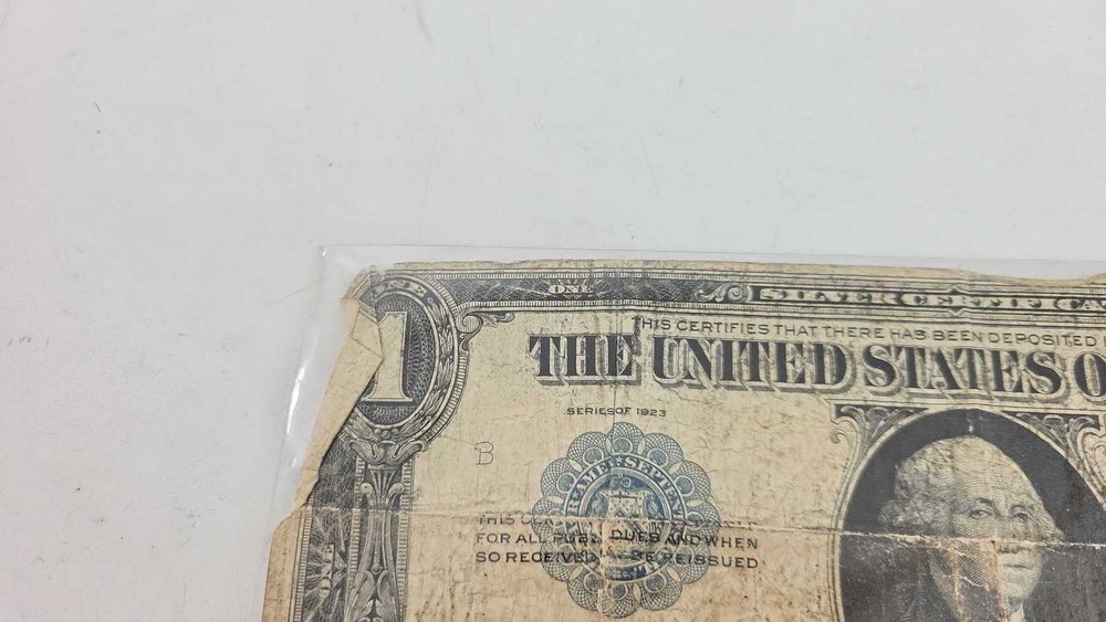 1923 #1 One Dollar Note Silver Certificate