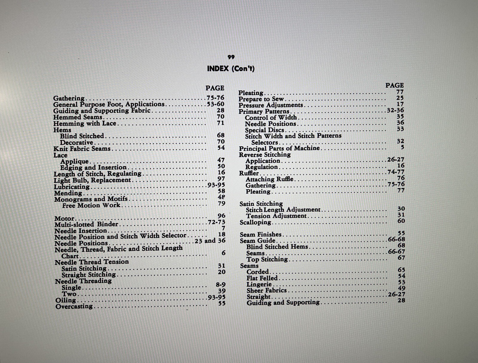 Rare Large Deluxe-Edition Instructions Manual Singer 500 Sewing Machine COLOR