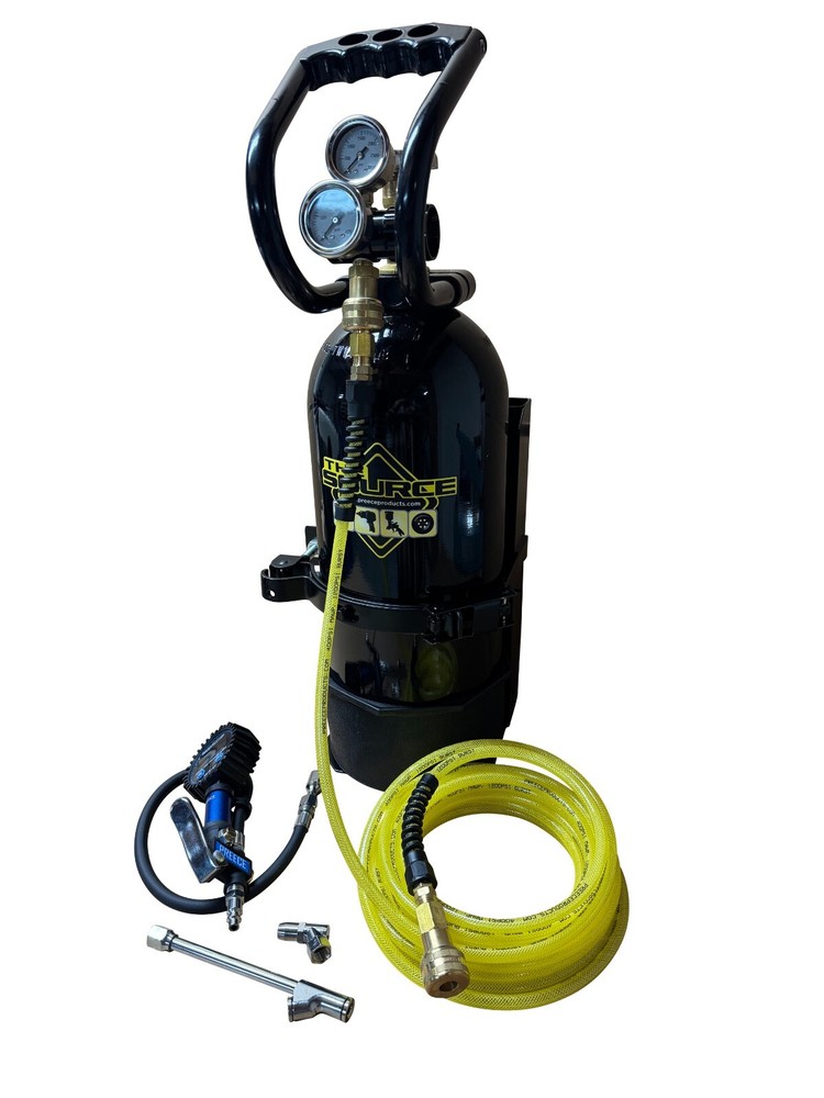The Source Nitrogen Cylinder 250PSI Tire Charging System by Preece Precision
