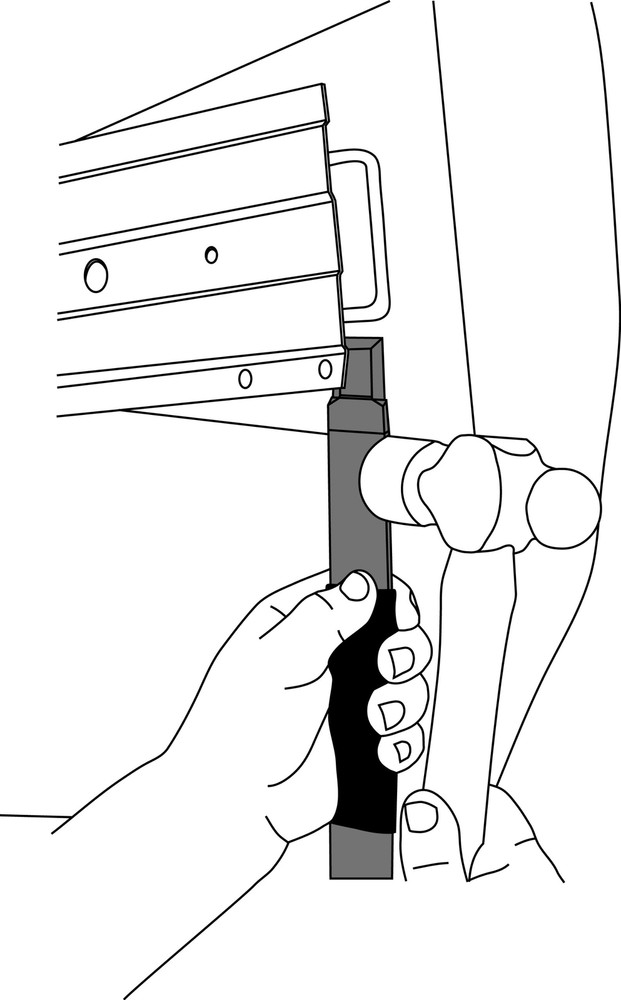 51900 Spot Weld Chisel One Size Factory