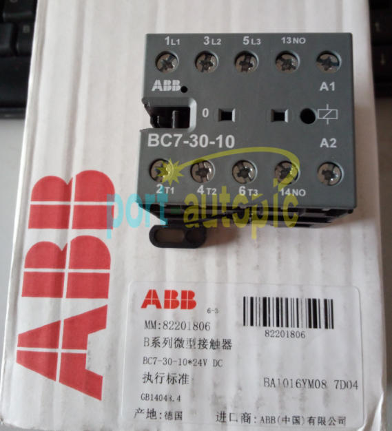 1PC ABB BC7-30-10 24V Contactor New