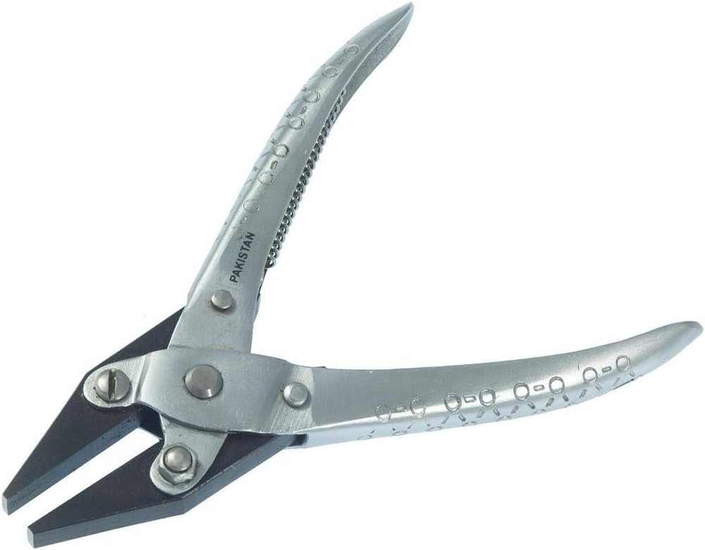 Smooth Flat-Nose Jaw Parallel Pliers