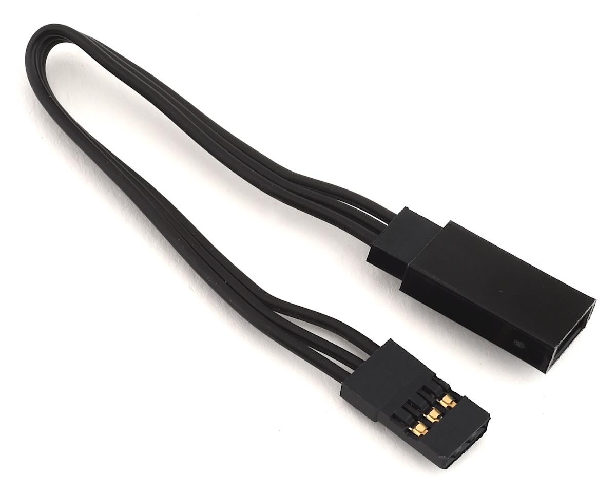 Ruddog 100mm Receiver Extension Wire w/JR Plug (Black) [RDGRP-0207]