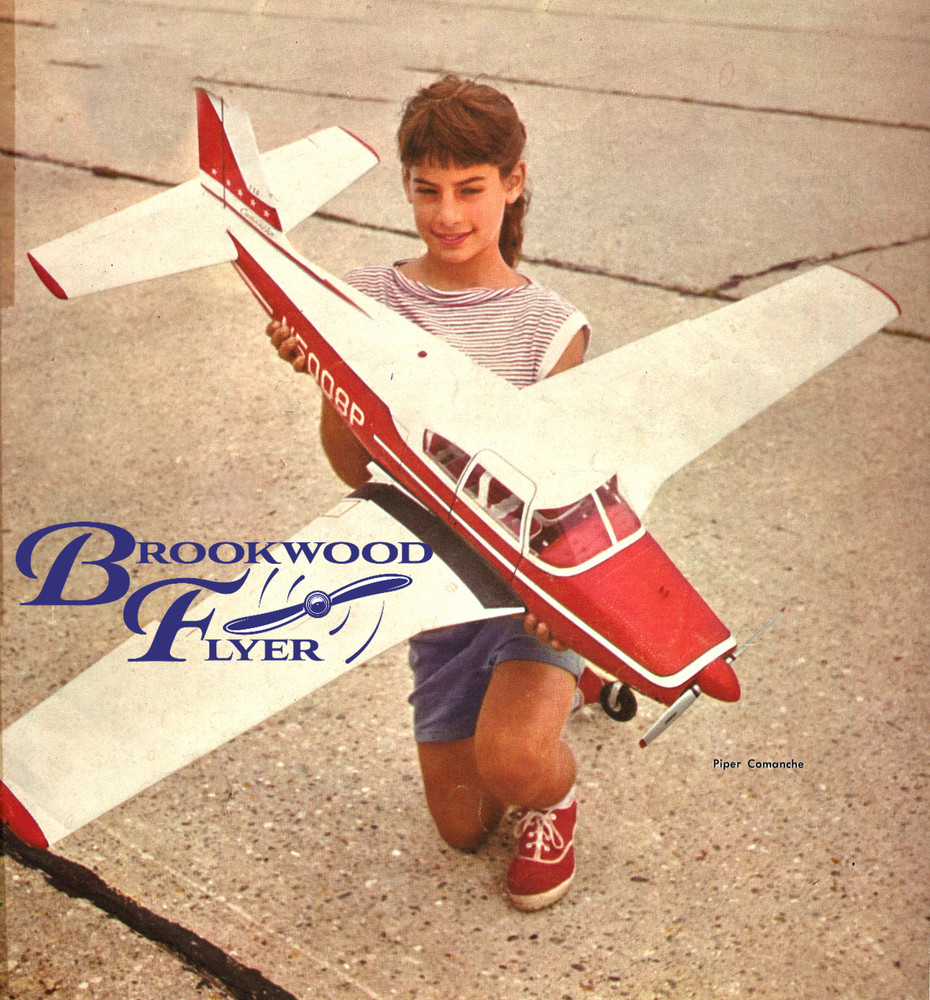 COMANCHE PLANS + CONSTRUCTION ARTICLE for 54" Span UC Scale Model Airplane