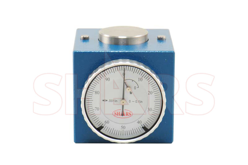 Magnetic Z Axis Dial Zero Pre Setter Tool 2" Height .0004" Gage Offset CNC P]