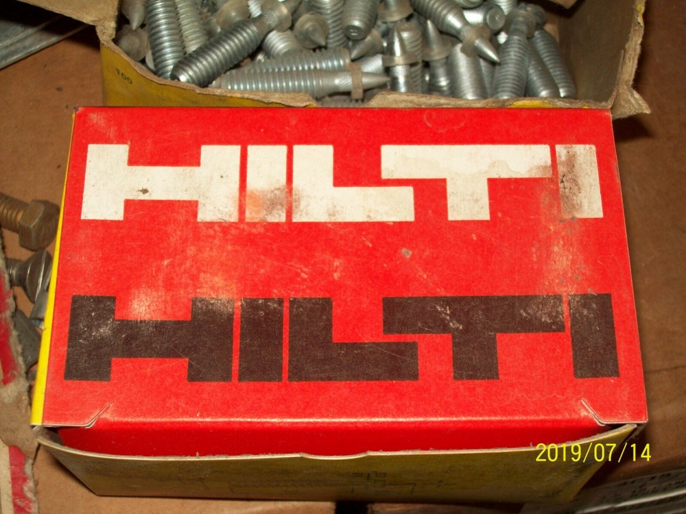 HILTI 21586/2 EW6-38-12 1/4" THREADED STUD 100 PIECES