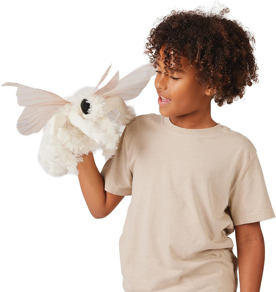 Poodle Moth Hand Puppet