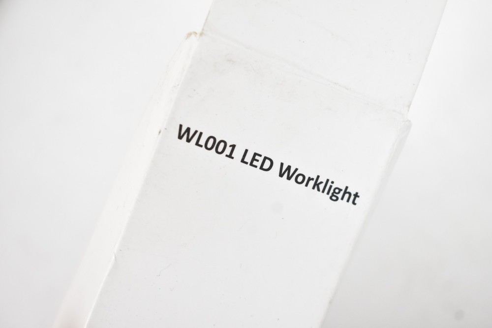 WL001 Portable LED Work Light Rechargeable Device Black 4 Settings Multi Purpose