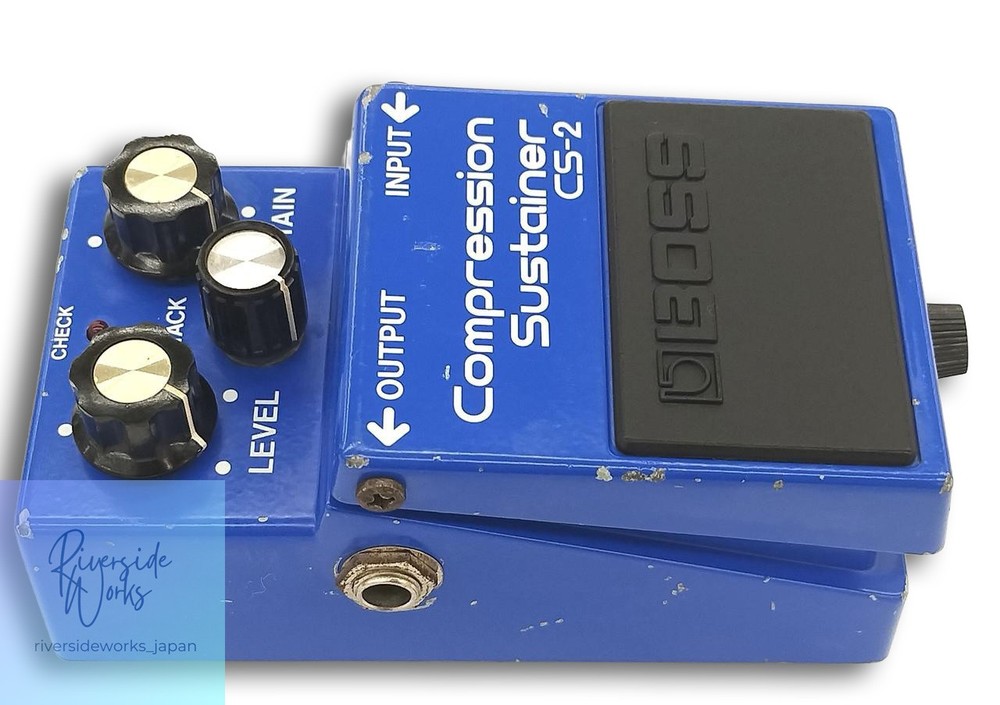 BOSS CS-2 Compressor Effects Pedal for Guitar JP