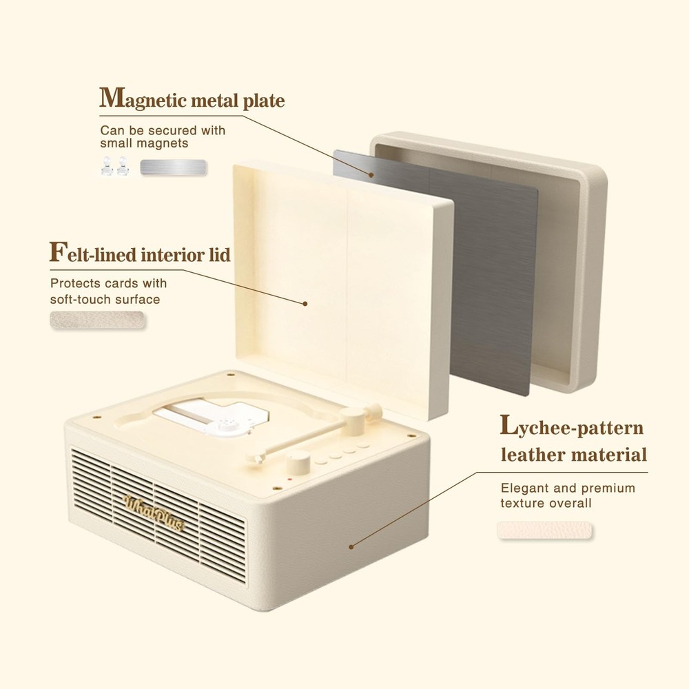 Portable CD Player with Bluetooth 5.2, Rechargeable Battery & Builtin Speaker...