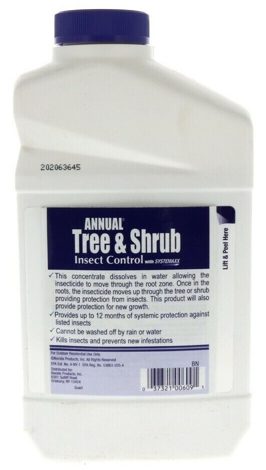 Bonide # 609 32 Oz. Systemic Annual Tree & Shrub Insect Control Concentrate