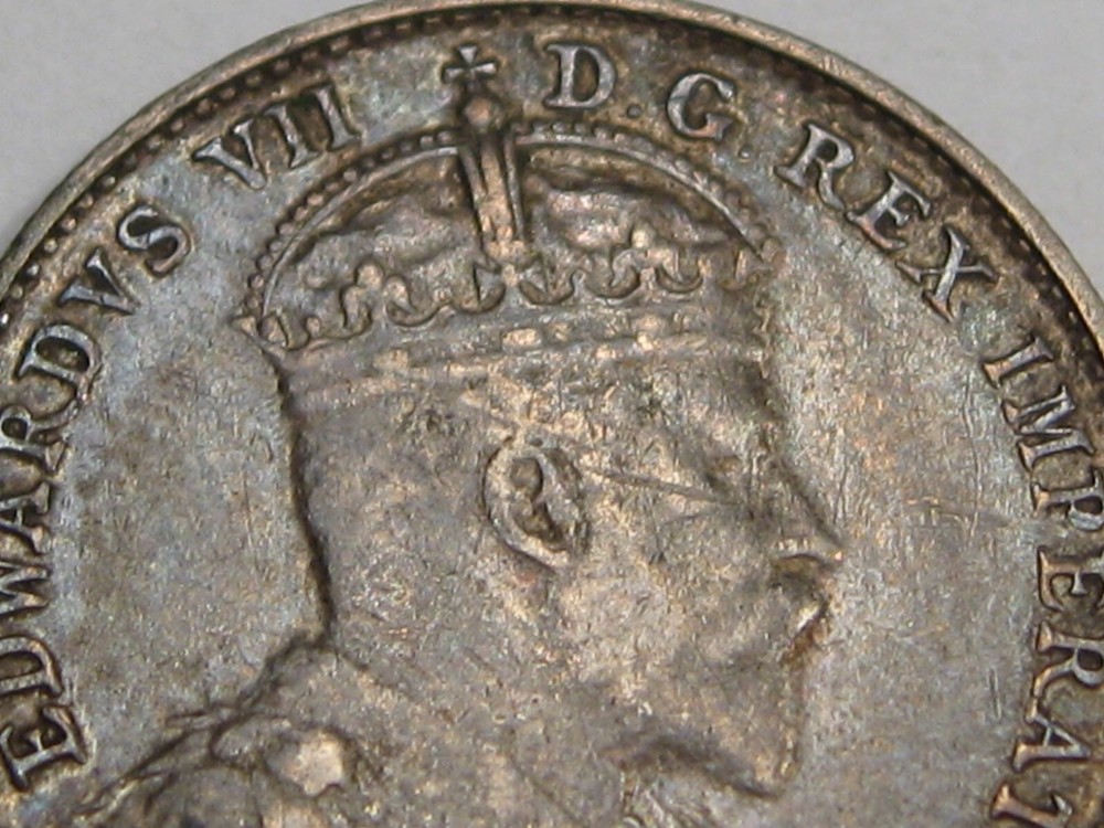 F/VF 1902 Five Cent 5¢ CANADA. #23