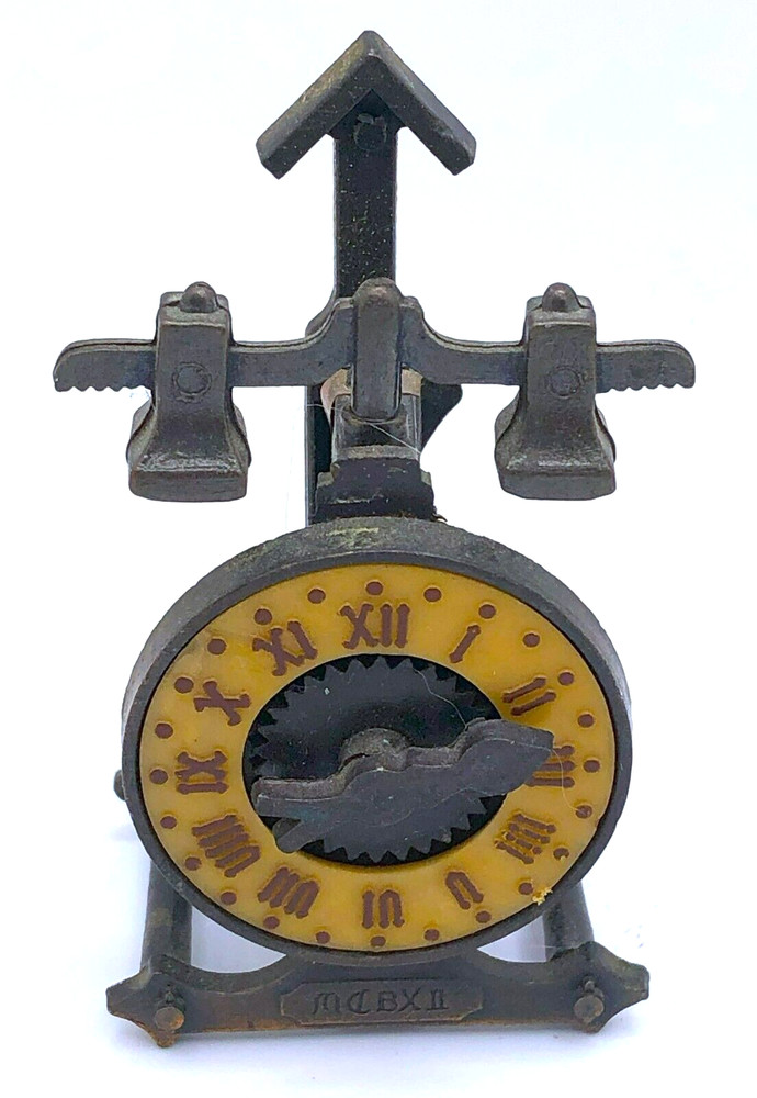 Vintage Miniature PENCIL SHARPENER "Antique SCALE" (2)