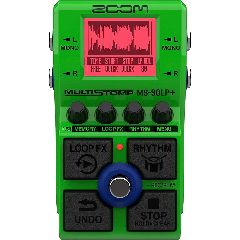 Zoom MS-90LP+ Looper Pedal Green