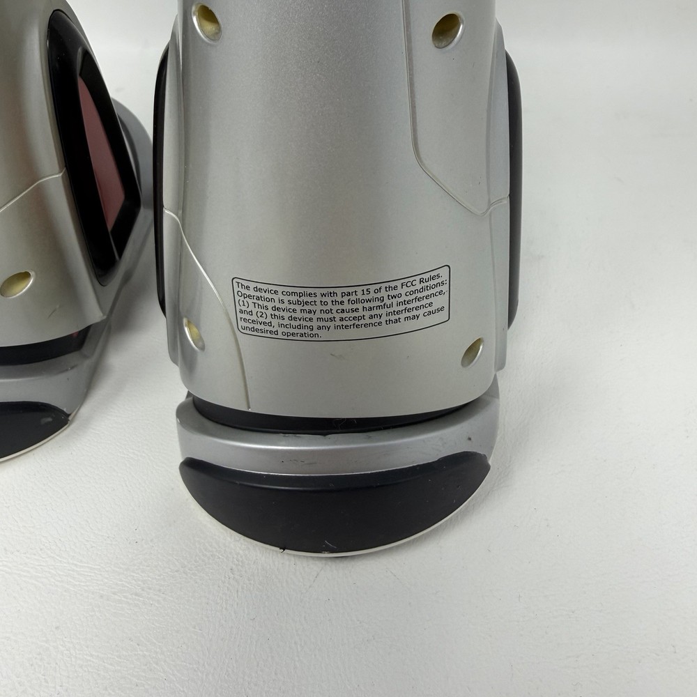 WowWee Joebot Robot 2008 Silver Edition Interactive Toy Lights Sound Working